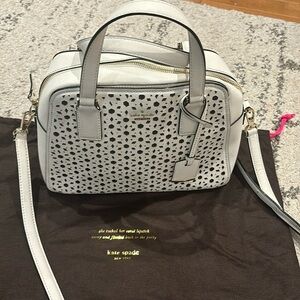 Kate Spade top handle bag with shoulder strap (removable).